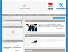 Tablet Screenshot of dnqaiabrava.org.br